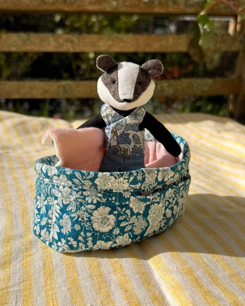 Badger Standing In Cot